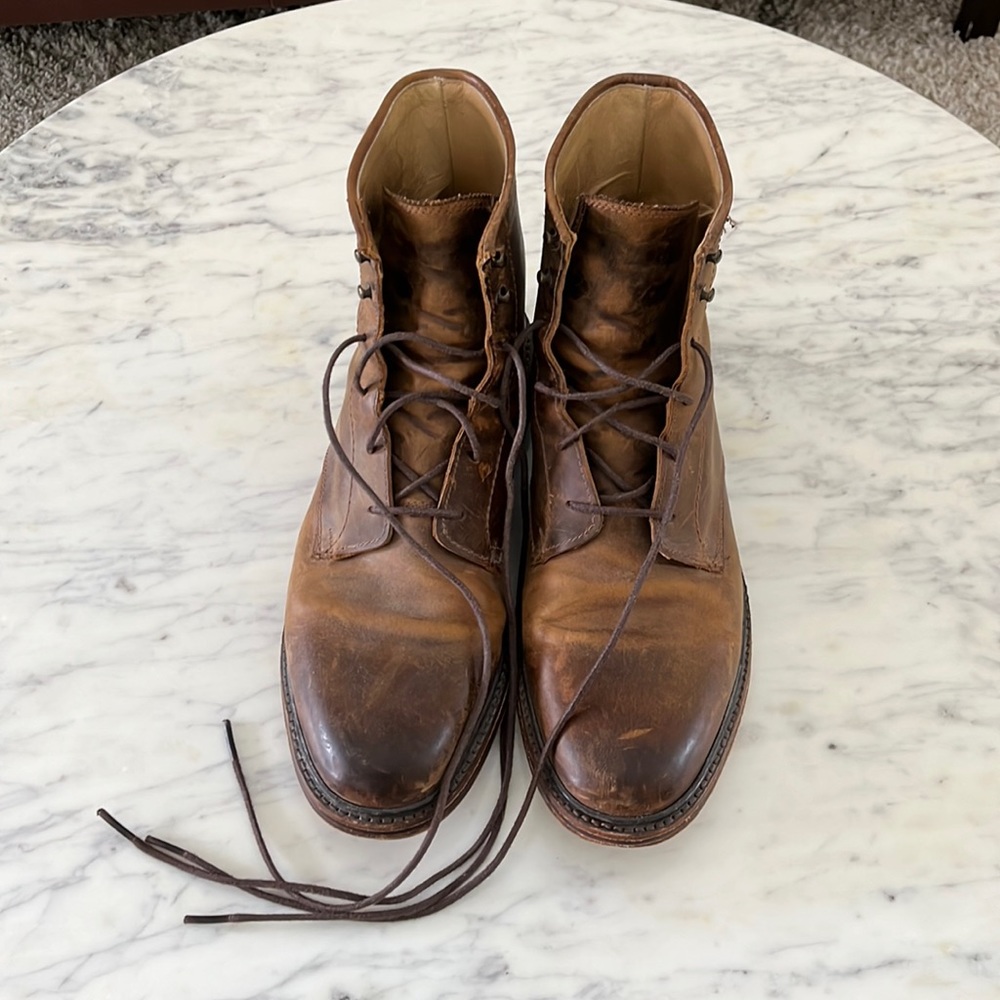 Frye Men's Brown Leather Boots